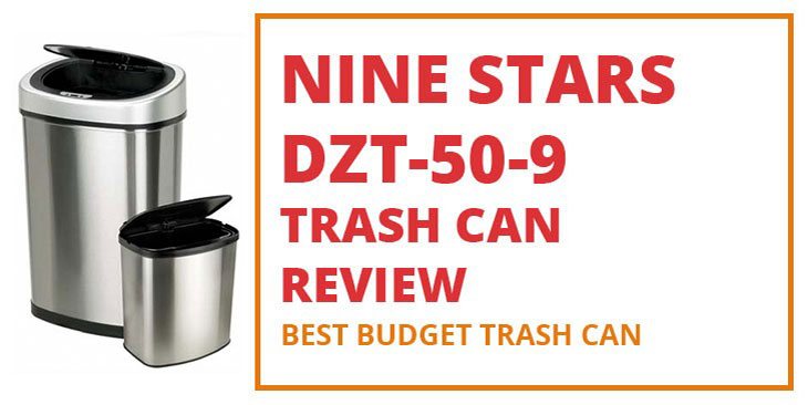 Nine Stars DZT-50-9 Trash Can Review | The Grand Kitchen