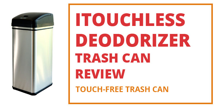 iTouchless Deodorizer Touch-Free Sensor Trash Can Review